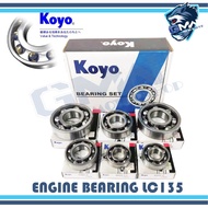 KOYO ENGINE ENJIN BEARING C3 FULL SET LC135-4S LC135-5S RXZ Y125Z  EX5 DREAM Y15ZR SRL115 W100 W125 KRISS110 SRL110 Y110