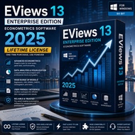 🔥 EViews 13 Enterprise Edition 2025 Lifetime For Windows | Econometrics Software