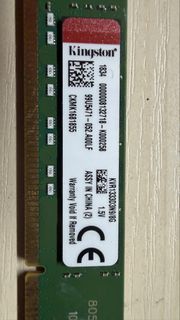 Kingston DDR3 8GB RAM KVR1333D3N9/8G