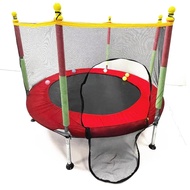 Trampoline Children's Indoor Home Trampoline Trampoline Child Baby Rub Bed Family Small Protecting Wire Net Toys