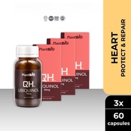 PlantBio 180s Japan QH Ubiquinol Active 50mg CoQ10 Heart Supplement. Energy Boost. Anti-Aging. Stron