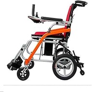 Fashionable Simplicity Electric Wheelchair Electric Wheelchair Ultra-Lightweight Folding Wheelchair Ergonomic Ultra-Portable Power Weatherproof Adult Compact And Durable Travel Powerful Battery Motor