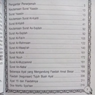 Majmu Syarif Yasin Tahlil Hard Cover Bludru Exclusive + Rumbay, Siku