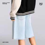 Highschool-Basic Collection Baggy Jorts High School Jeans Shorts Easy To Wear Ready Ship BTB35098