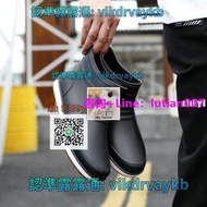【快樂貓】雨鞋 雨鞋男夏季韓國短筒低幫雨靴防滑耐磨水鞋工作膠鞋防水時尚套鞋