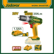 JADEVER สว่านแบตเตอรี่ไร้สาย20V #JDCDP521