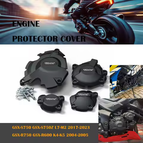 For Suzuki GSX-S750 GSX-S750Z L7-M2 2017-2023/GSX-R750 GSX-R600 K4-K5 2004-2005 for GBRacing Motorcy