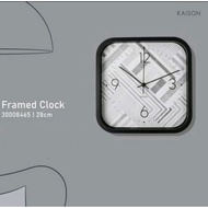 Wall Clock (Geometry) Kaison Jam Dinding