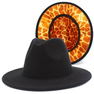 Fedora Hat Wide Brim Hat Men Women Black Pop Adult Hats Felt Cap Double Sides Colors Derby Trilby Hats Chapeau Jazz Caps