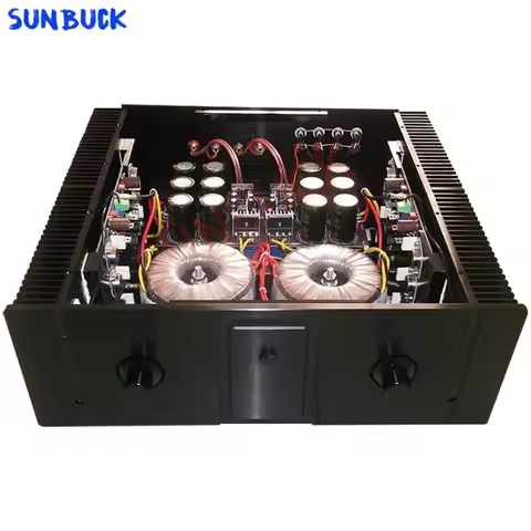 SUNBUCK Re-engraved KRELL KSA100 Class A HIFI Rear Amplifier MJE15032 MJE15033 KSA100MKII 250W Stere