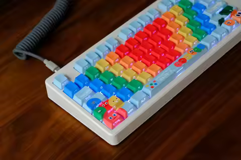 Mayday Side Backlight Set Keycaps 131 Keys PBT Cherry Profile DYE-SUB For MX Switch Wooting Mechanic
