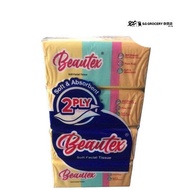 Beautex 2 Ply Softpack Facial Tissue 4 x 200