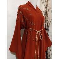 Noura Abaya / Loose Saudia Abaya / Saudi Abaya / Arabic Abaya / Black Abaya / Abaya / Loose Abaya / 