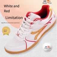 Double FISH 2026NEW Table Tennis Shoes Boys Girls Anti-Slip Durable Cushioning Breathable Couple Bad