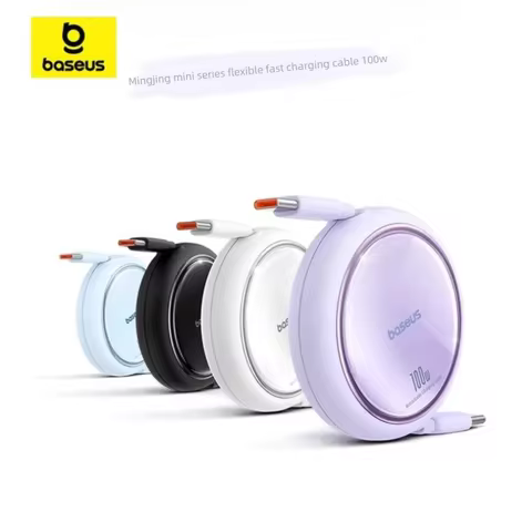Baseus Free2Pull Mini Retractable Charging Cable USB-C to USB-C 100W