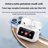 For Monster Alpha Borong A9 Pro Bluetooth 5.4 Wireless Earphones ANC Noise Call LED Earbuds A9Pro