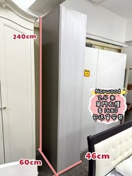✨包送貨 )) NORWOOD 單門衣櫃 // 高身 !! 超窄款衣櫃 🥰 46cm 闊 // 衣櫃 // 儲物櫃 // 超大容量✨