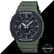 [WatchClubOnline] GA-2110SU-3A Casio G-Shock Utility Green Men Casual Sports Watches GA2110SU GA2110 GA-2110 GA-2110SU