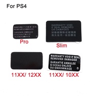 [Enjoy the small store] 50Pcs คุณภาพสูงใหม่สำหรับ PS4 Slim Pro 10XX 11XX 12XX คอนโซลใหม่รับประกันตราป้ายสติกเกอร์เปลี่ยนคุณภาพสูง