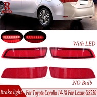 R-AUTO Turn Signal Brake Fog Lamp Tail Lights For Toyota Corolla 2014 2015-2018 For Lexus GS250 Led 