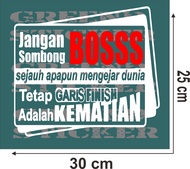 stiker variasi mobilcutting stiker bumper kaca samping dody mobil carry truck canter pick up L300 de