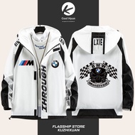 BMW BMW Hooded Heavy Motorcycle Motorcycle Same Style Trendy Casual Windproof Cycling Jersey Customi