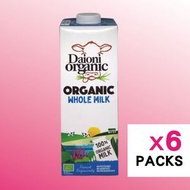 PrimeFood - 荷蘭 綠牛牛 Daioni 有機常温全脂牛奶 (1公升) x 6包 [此日期前最佳: 2026-10-11]