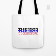 1975 sticker logo Matty Healy Tote Bag Canvas