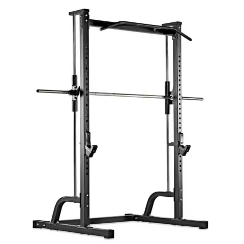Smith Machine Squat Rack Pull-Up Trainer Multi-Functional Squat Bench Press Barbell Rack Strength Tr