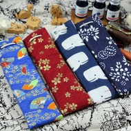 筆套 筆袋 手工製 日本花布 鋼筆套 原字筆套 自動筆套
