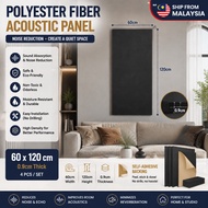 【4cps】Polyester Fiber Acoustic Panel Soundproof Panels 60x120cm Large Soundproof Wall Tiles Felt boa