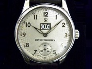 [專業] 機械錶 [Revue Thommen 16060.3] 梭曼手上鍊錶[銀色面]大錶徑
