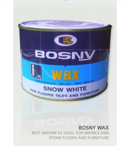 ฺBosny ขี้ผึ้งขัดพื้นขาว บอสนี่ ขนาด 800 กรัม เฉดสี ขาว