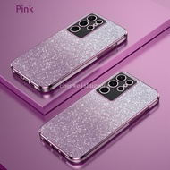 For Samsung S24 Ultra Case Galaxy S24 ultra Phone Case S24 ultra case Luxury Glitter Gradient Platin