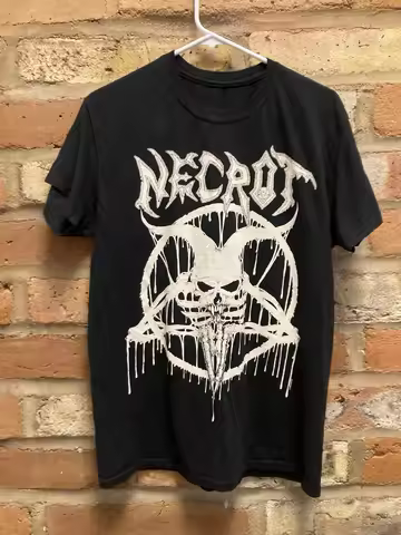 Necrot Death Metal T Shirt Authentic - Cannibal Corpse - Morbid Angel