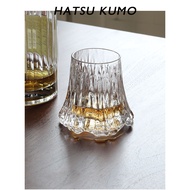 Cutie Designer Liusiyu Works Flame Volcano Whiskey Glass Japanese Style Western Wine Glass Dirty Cof