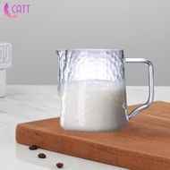 [Dadada] Milk Frothing Jug Jug Decorating Frother Cup Creamer Milk Glass Handle
