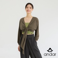 [ANDAR] Diyana Yogini tie-up cardigan(5way style) Women Clothes korea style Work out clothes Andar Y