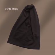 Inner Tudung Sekolah Inner Sekolah anak tudung budak sekolah - hitam dan putih