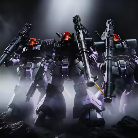 Daban 6607 MG 1/100 Zaku Ii FZ Black Tri-Stars Ver Assembly Model Kit Mobile Suit Action Figures Col