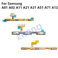 Power volume button For Samsung A01 A02 A11 A21 A31 A51 A71 A12 Power Volume Button Side Key Flex Ca