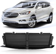 CarPartsDepot Front Upper Active Grille Shutter w/Motor Compatible With 2018-2021 Buick Enclave GM12