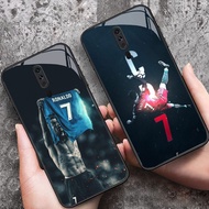 YS-30 Cristiano Ronaldo HD Glass Casing for OPPO A5 A9 F11 A9X Reno 2F 2Z Pro