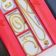 New Emas Bangkok Shine Pung Store Set Dewasa (5 in 1)