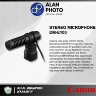 Canon DM-E100 Directional Microphone for EOS 90D M50 Mark II 850D M6 Mark II and G7x Mark III | Canon Singapore Warranty