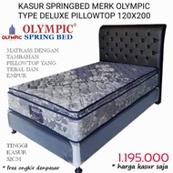 Kasur springbed merk Olympic type deluxe pillowtop 120x200