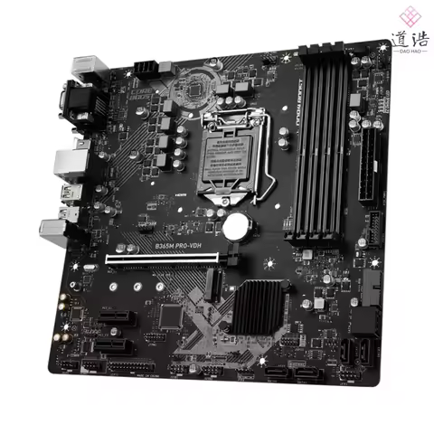 For B365M PRO-VDH Motherboard 64GB VGA DVI HDMI M.2 LGA 1151 DDR4 Micro ATX B365 Mainboard 100% Test