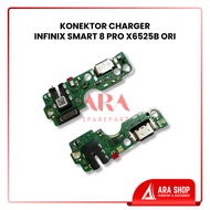 INFINIX SMART 8 PRO X6525B ORIGINAL CHARGER CONNECTOR BOARD INFINIX SMART 8PRO ORIGINAL