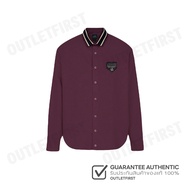 ARMANI EXCHANGE รุ่น LOOSE FIT FLANNEL SHIRT WITH SNAP BUTTONS CODE: 6RZC22 ZNXWZ 14AU เสื้อเชิ้ตแข