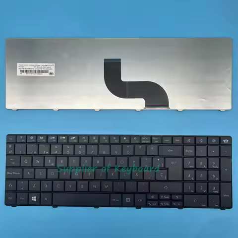 NEW Latin Spanish Keyboard For Gateway NE56 NE56R NE51B NE71B NV59A NV59C NV79C NE56R41u NE56R42u NE